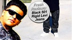 Fresh Review | Black Rigid 501 Levi Jeans