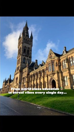 This UK University Looks Like Hogwarts… University of Glasgow Tour #UniversityOfGlasgow #Scotland
