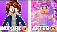 BACON HAIR GIRL GETS EXTREME MAKEOVER! (ROBLOX)