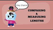 Comparing & Measuring Lengths - 1st Grade Math (1.MD.A.1 and 1.MD.A.2)