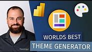 The Worlds Best Theme Generator for Power BI! - with Mike Carlo