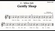 Yellow Belt: Gently Sleep (Recorder Karate)