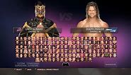 WWE 2K18 Main Menu and Roster Page | Concept | ( PS3/XBOX360 )