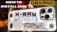 DBRAND: HOW TO INSTALL IPHONE 15 PRO MAX X-RAY SKIN ON GRIP CASE -TIPS, TRICKS AND STEPS IN DETAIL