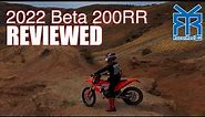2022 Beta 200RR Dirtbike Review - Italian Enduro Motorcycle