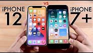 iPhone 12 Vs iPhone 7 Plus! (Comparison) (Review)