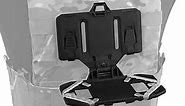Tactical Vest Phone Holder, Universal Molle Chest Cell Phone Board Folded Navigation Board Phone Mount for Screen Size 4.7-6.7in for Vest Holder