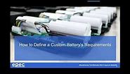 Challenges Designing and Manufacturing Lithium Ion Battery Packs
