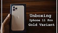 Iphone 11 Pro (64gb Gold) Unboxing + Set up!