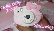 Fujifilm hello kitty instax mini camera unboxing + accessories