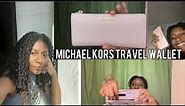 Michael Kors *NEW* WALLET! 2022 | What’s in my wallet? Michael Kors Jet Set Travel Wallet