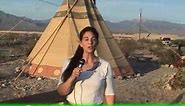 CAMPING EXPERIENCE - NATIVE AMERICAN TIPI CAMP IN USA