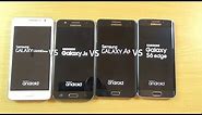 Samsung Galaxy J5 VS A5 VS S6 VS Grand Prime - Speed Test