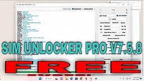 Unlock Android Devices for FREE: SIM UNLOCKER PRO TOOL V7.5.8 | FRP, Network Unlock | Easy-to-Use