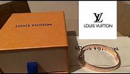 Louis Vuitton Nanogram Cuff Bracelet Unboxing
