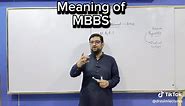 Understanding the Meaning of MBBS: Explained Simply