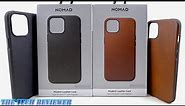 Nomad Modern Leather Case for iPhone 13 & 13 Pro Max: 10 Ft Drop Protection * MagSafe * Gorgeous!