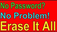 How To Factory Reset A Laptop With Password | Forgot Windows 10 Password | Get Fixed