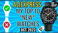 TOP 10 NEW Aliexpress Watches October 2023