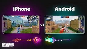 Android vs iPhone (Gyroscope, Aim Assist, Touch Response, Sensitivity, Recoil) FPS In BGMI PUBG
