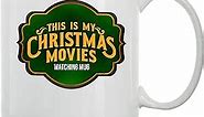 Winston & Bear Christmas Movie Mug - 11oz and 15oz Funny Coffee Mugs - The Best Funny Gift for Teacher from Students and Colleagues - Coffee Mugs and Cups with Sayings