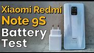 Xiaomi Redmi Note 9S Battery Charging & Drain Test