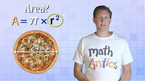 Math Antics - Circles, Circumference And Area