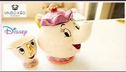 Disney Beauty and the Beast Missis Mrs Potts Chip Teapot Set Unboxing - Unboxed Experience