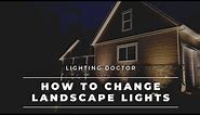How to Change Low Voltage Landscape Lights