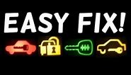 Free Ways to Fix & Reset Steering Lock Warning / Car with Lock Symbol On Dashboard?