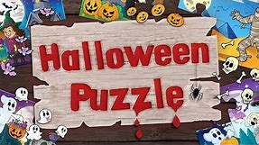 Halloween Jigsaw Puzzles for Kids - App Gameplay Video