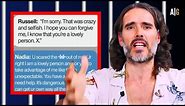 Nate the Lawyer Reacts to INSANE Russell Brand Texts