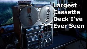 The 40 Pound Cassette Deck (with reel-to-reel compatibility) | Vintage Hifi Revival