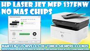 Cómo hacer una impresora láser sin chip HP W1106A 103 107a 107r 107w 108 131 135a 137fnw 150 178