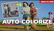 NEW FILTER To Auto-Colorize Black & White Photos! Photoshop 2021