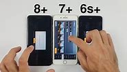 iPhone 8 Plus vs iPhone 7 Plus vs 6s Plus PUBG TEST in 2022 | iOS 15.4 PUBG MOBILE TEST
