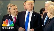 A Look Back At Donald Trump’s Awkward Moments With World Leaders | NBC News