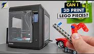 3d printing LEGO compatible pieces at home? Testing with Flashforge Adventurer 4 - part 1