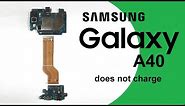 Samsung Galaxy A40 A70 Charging Problem, FPC, Diagnose, Explanation