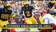 UNLV at Michigan | Extended Highlights | Big Ten Football | Sept. 9, 2023