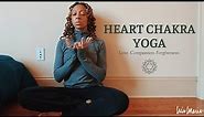 💚 30 Minute Heart Chakra Yoga | Love, Compassion, Forgiveness 💚