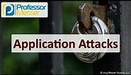Application Attacks - CompTIA Security+ SY0-701 - 2.4