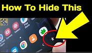 How to Hide accessibility Button Icon on Android | Disable accessibility icon logo