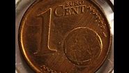 1 EURO Cent coin collection