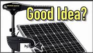 How Many Solar Panels Do You Need For A Trolling Motor?