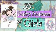 35 Fairy Names for Girls || Unique Baby Names || Mami Jam