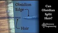Does Obsidian Really Form the Sharpest Edge?