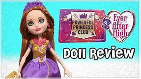Ever After High Powerful Princess Club Holly O'Hair Doll Review