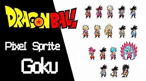 Dragon Ball Pixel Sprite-Goku Collection[Pixel Art]