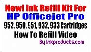 New! HP 952 Cartridge Ink Refill Kit